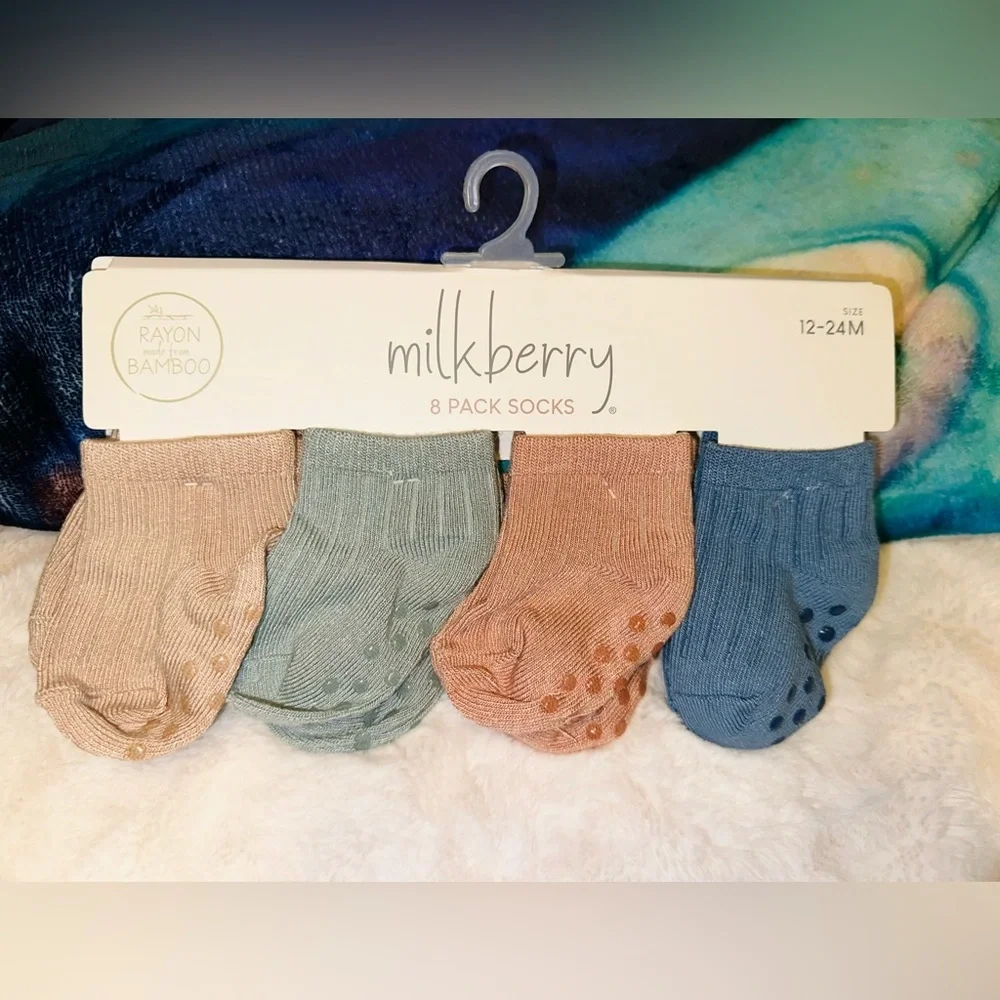 New Milkberry Baby Sock Set